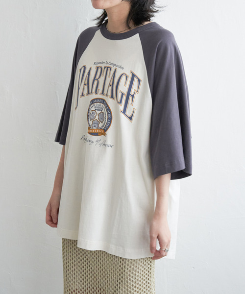 未使用☆Deuxieme Classe☆ラグラン Tシャツ SAKAMOTO DAYS』ラグランTシャツ “HEROES” 大佛