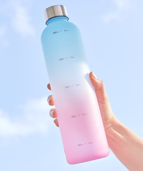 水筒 「TRIP.INN」＼ 2種類のキャップ付き！ ／タイムマーカー付きボトル | ブランド登録なし | 03