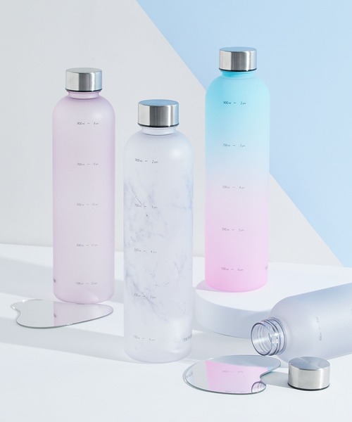 水筒 「TRIP.INN」＼ 2種類のキャップ付き！ ／タイムマーカー付きボトル | ブランド登録なし | 13