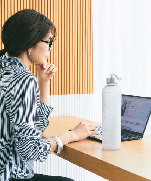水筒 「TRIP.INN」＼ 2種類のキャップ付き！ ／タイムマーカー付きボトル | ブランド登録なし | 14