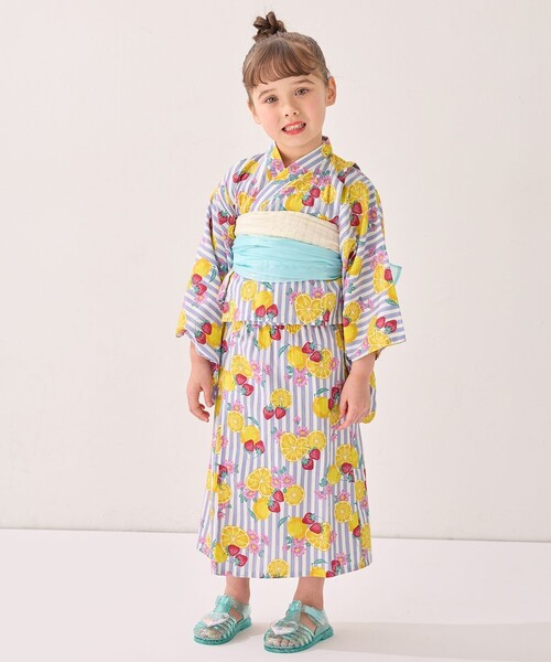 any FAM 浴衣 3WAY ロング丈 セット キッズ 子供 女の子