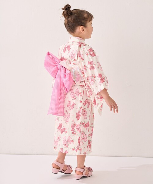 any FAM 浴衣 3WAY ロング丈 セット キッズ 子供 女の子
