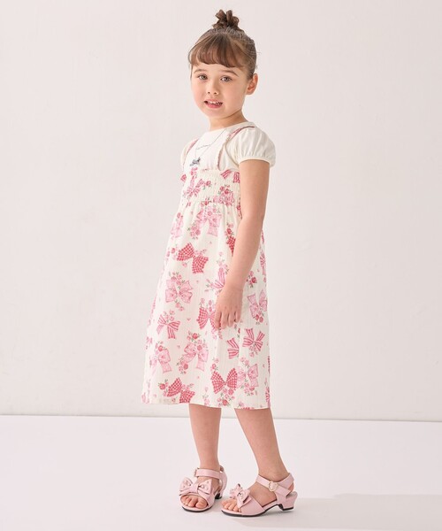 NAKO　any Fam 120-130cm　3点セット any FAM 浴衣 3WAY ロング丈 セット キッズ 子供 女の子