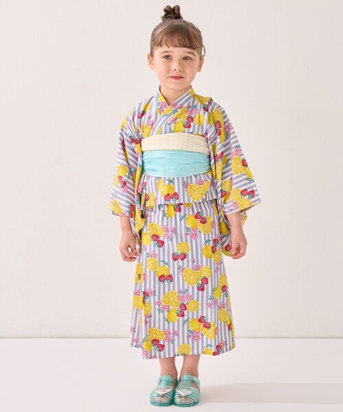 激安先着 FAM any 浴衣 女の子 子供 キッズ セット ロング丈 3WAY フォーマル・ドレス・スーツ