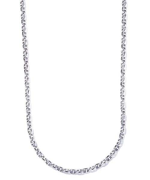 ネックレス 「les bonbon」sally long chain necklace WG　サリーチェーンロング　ネックレス　ホワイトゴールドの画像