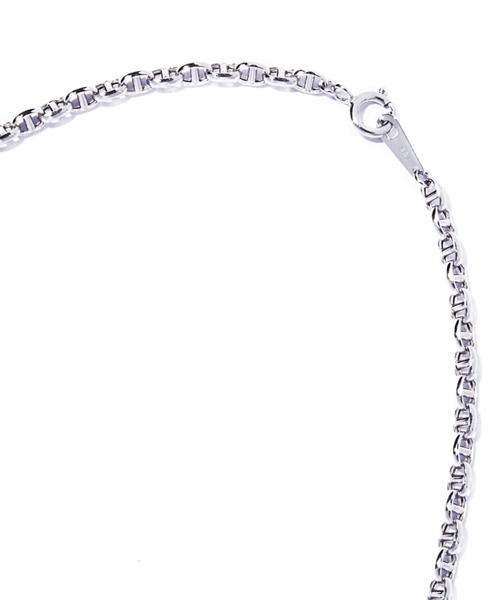 ネックレス 「les bonbon」sally long chain necklace WG　サリーチェーンロング　ネックレス　ホワイトゴールドの画像