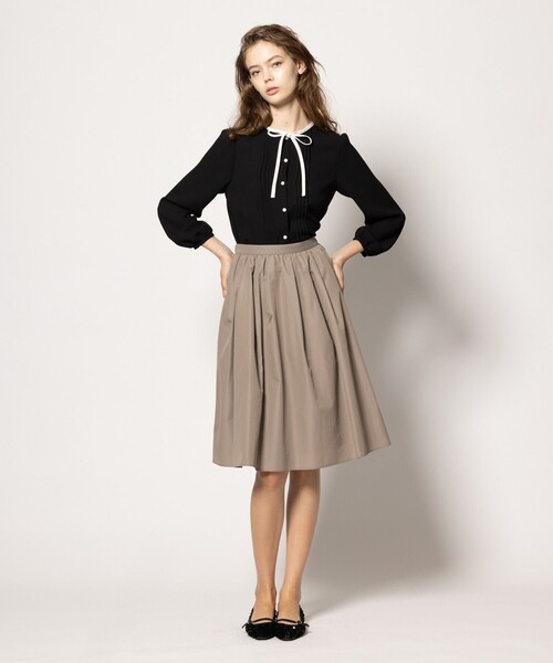 TOCCA トッカ ダブルドット フレアスカート 上品 size0 S 白 黒 TOCCA トッカ ダブルドット フレアスカート 上品 size0 S 白 黒