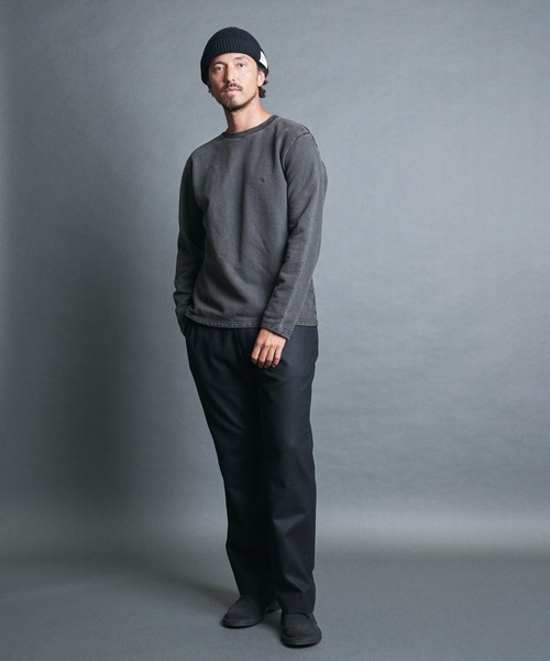 トレーナー スウェット PIGMENT OVERSIZED SWEATSHIRT レディース メンズ セール】pigment dye oversize sweatshirt / ピグメントダイ