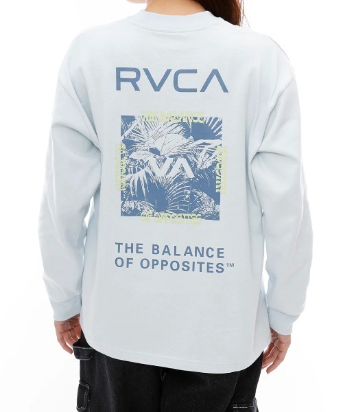ルーカ Rvca　ルカ レディース PALM TREE LEAF BOX LS TEE ロングスリーブＴシャツ be044052 楽天市場】ルーカ Rvca ルカ レディース PALM TREE LEAF BOX LS