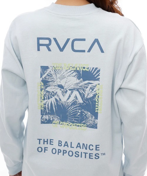 ルーカ Rvca　ルカ レディース PALM TREE LEAF BOX LS TEE ロングスリーブＴシャツ be044052 RVCA ルーカ Rvca ルカ レディース PALM TREE LEAF BOX LS TEE