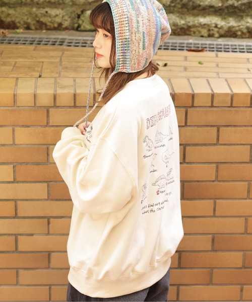 DOUBLE NAME ダブルネーム きょうりゅうずかん 恐竜 Tシャツ DOUBLE NAME（ダブルネーム） tシャツ みんなのきょうりゅうずかん