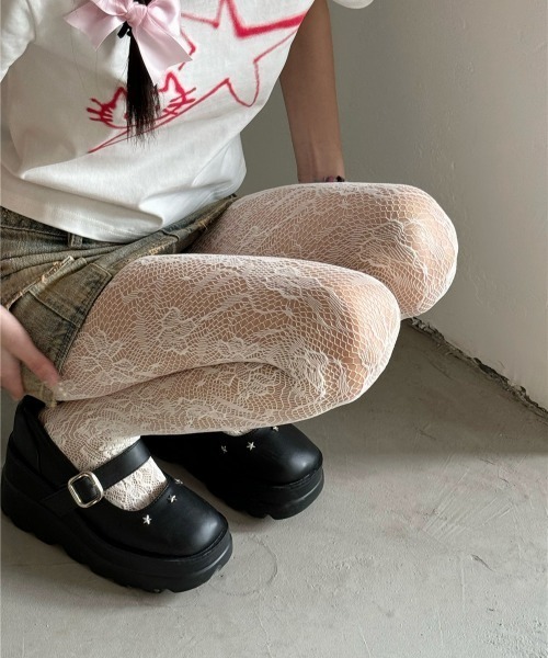 タイツ flower stockings レディース : ZOZOTOWN Yahoo!店 - 通販