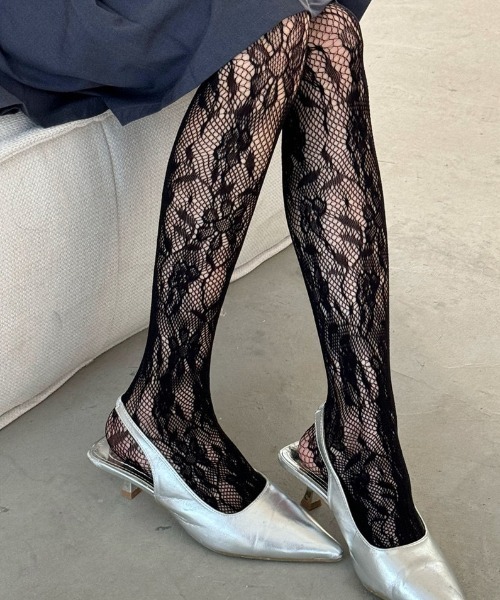 タイツ flower stockings レディース : ZOZOTOWN Yahoo!店 - 通販