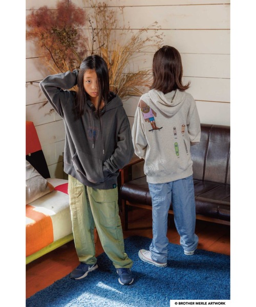 BROTHER MERLE（ブラザー マール） パーカー RIVER SIDE CULTURE