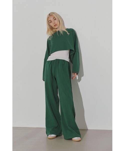 ALEXIA STAM スウェットパンツ ALEXIA STAM スウェットパンツ ジャージ Wellness Sweat Wide