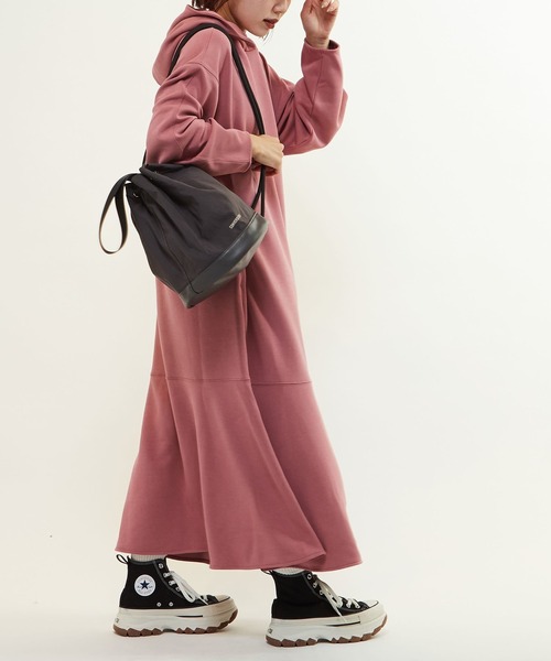 CONVERSE TOKYO ワンピース MERMAID LINE HOODIE DRESS : ZOZOTOWN