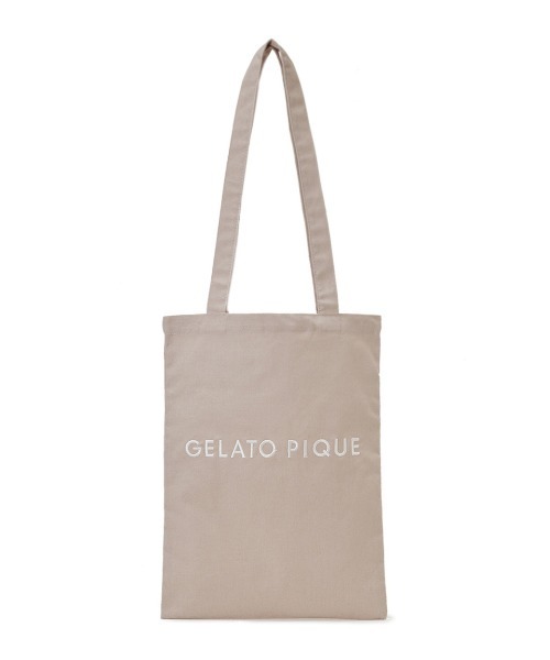 gelato pique（ジェラートピケ） トートバッグ ロゴデイリートート