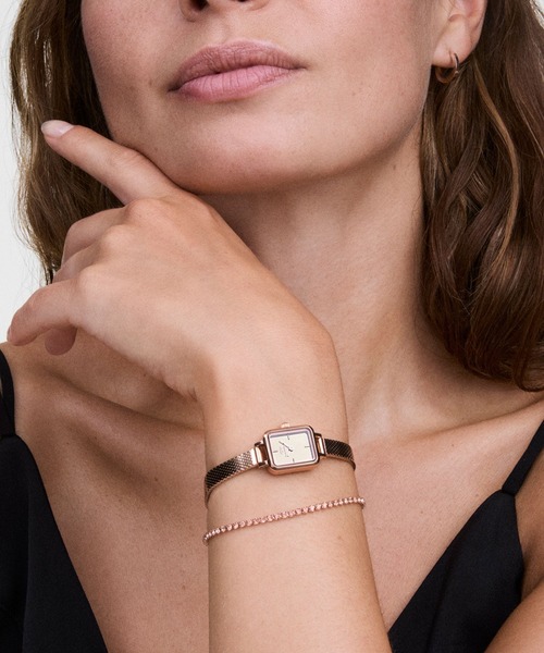 Daniel Wellington 腕時計 Quadro Mini Reflection 15.4×18.2MM