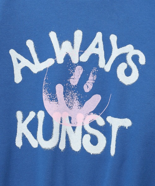 トレーナー スウェット A'GEM/9 × .kom 「ISTKUNST/イストクンスト」ALWAYS KUNST SWEATSHIRTS/オールウェ ISTKUNST トレーナー スウェット A'GEM/9 × .kom 「ISTKUNST