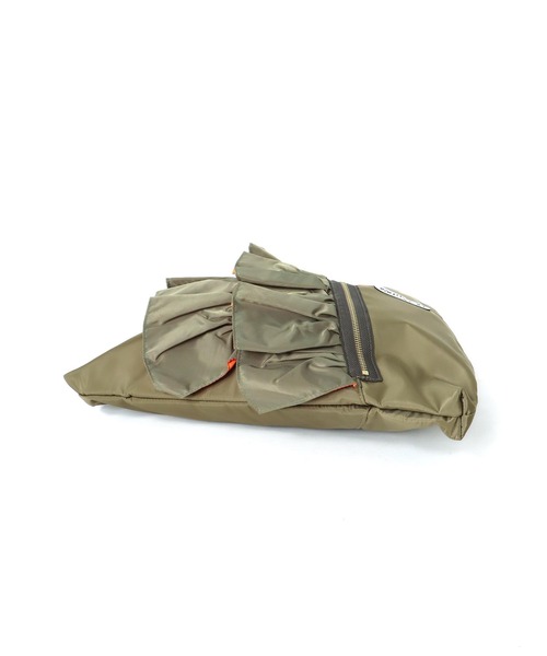 RISLEY OUTDOOR PRODUCTフリルバック RISLEY×OUTDOOR PRODUCTS】miniトライアングルフリルバッグ