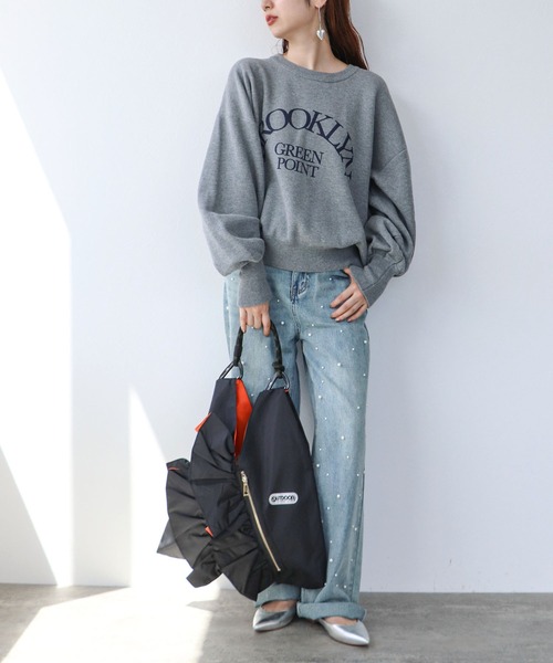 RISLEY×OUTDOOR PRODUCT⭐︎ティアードフリルトートバッグ OUTDOOR PRODUCTS トートバッグ 「RISLEY×OUTDOOR PRODUCT