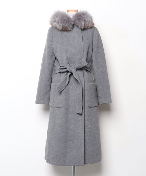 Mystrada（マイストラーダ） コート 38 グレー レディース : ZOZOTOWN