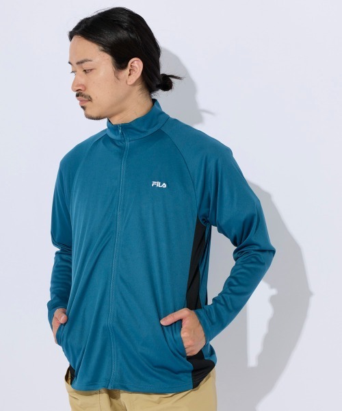 激安 超特価商店街  FILA ラッシュガード 「FILA」「耐塩素加工/紫外線対策/UVケア ウェア
