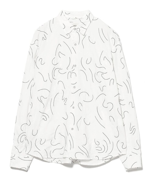 なみページ B：MING by BEAMS ブラウス シャツ ambiance / Embroidery Shirt