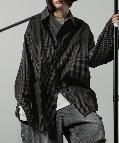 フレアブロードシャツ セール】NEW LOOSE FIT BROAD RC SHIRT SS/ニュー ルーズ