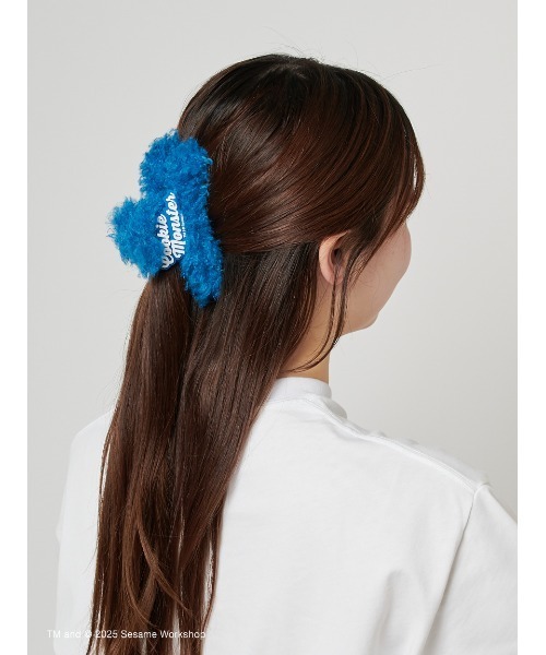 SESAME STREET（セサミストリート） ヘアクリップ ファーヘアクリップ