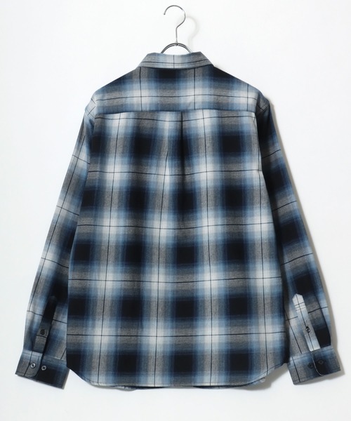 その他ブランド / Lepusa/長袖シャツ/40/コットン/YLW/チェック シャツ USAコットン ネルチェックシャツ 薄手 長袖 レディース メンズ