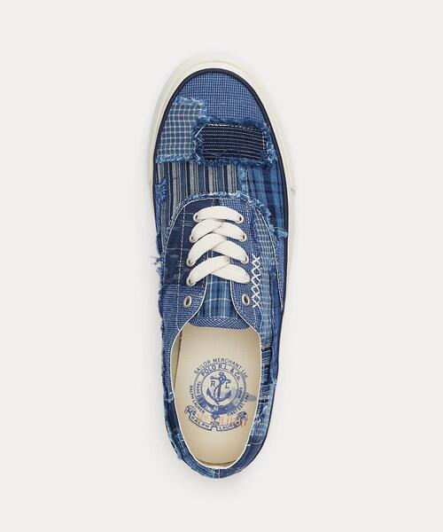 【関税込み】Polo Ralph Lauren ネイビー Keaton スニーカー セール】ポロ ラルフ ローレン ウィメンズ/KEATON-PONY キートン