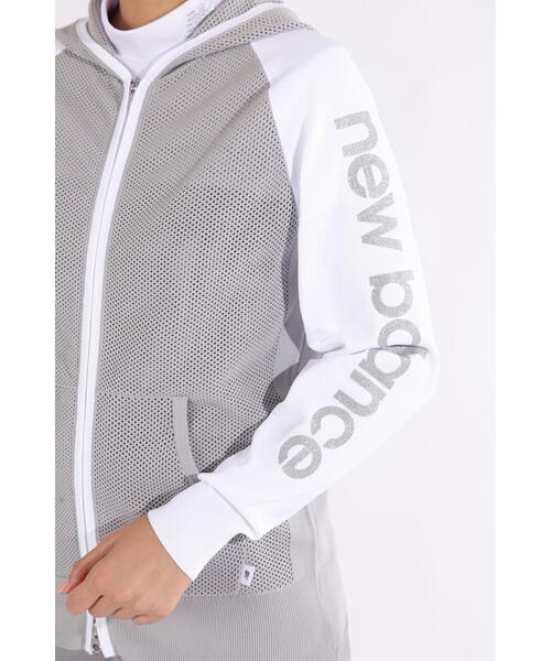 new balance golf - ニューバランスゴルフ　ニットフーディー New Balance Golf パーカー 「new balance golf」フルジップ