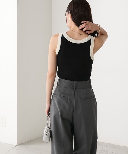 極美品★FOXEY BOUTIQUEノースリーブトップス タンクトップ 黒 38 極美品☆FOXEY BOUTIQUEノースリーブトップス タンクトップ 黒