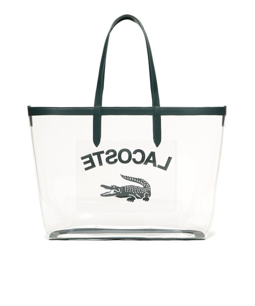 すぐ届く [LACOSTE] アンナシーズナル クリアトートバッグ LACOSTE｜アンナシーズナル クリアトートバッグ | Rakuten