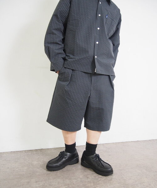 マルチチェックショートパンツ