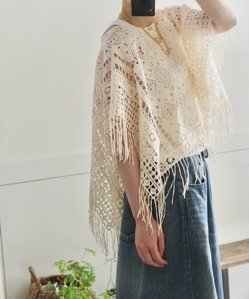 JOURNAL STANDARD LUXE ブラウス シャツ レースフリンジ