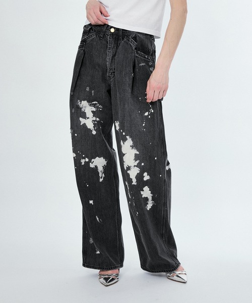 M TO R ジーンズ デニム デニムパンツ 「Lee x BELPER M」PAINT