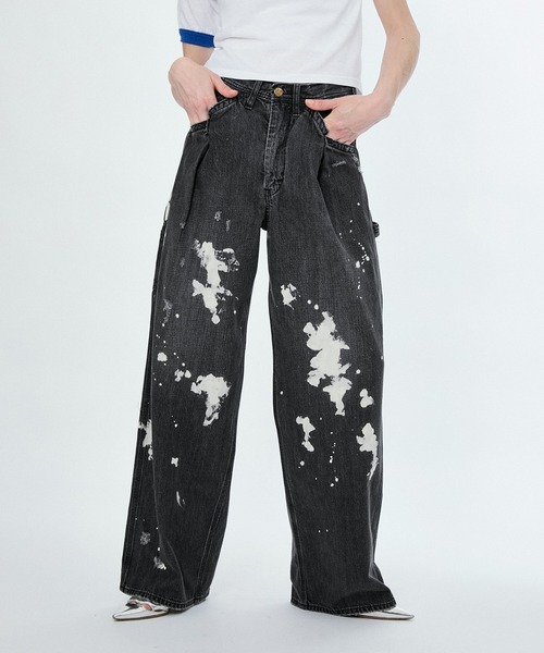 M TO R ジーンズ デニム デニムパンツ 「Lee x BELPER M」PAINT