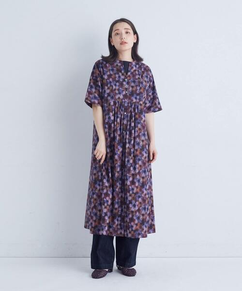 ADIEU TRISTESSE ワンピース リバティプリントワンピース