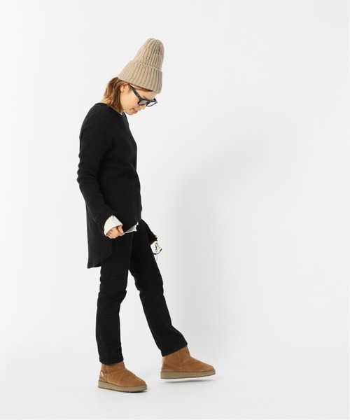 「Deuxieme Classe」 長袖カットソー FREE ベージュ レディース Deuxieme Classe 「Deuxieme Classe」 長袖カットソー