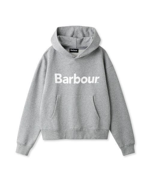 「Barbour」 プルオーバーパーカー SMALL ピンク レディース