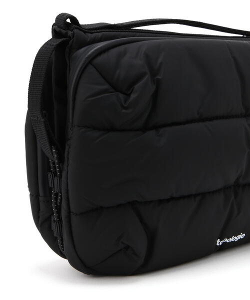 ブラック ショルダーバッグ サコッシュ ラージ バッグ単体 Topologie/トポロジー Bottle Sacoche Large ボトルサコッシュ