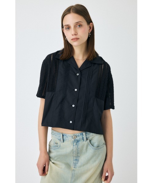moussy ブラウス MOUSSY（マウジー） ブラウス シャツ PUFF SLEEVE CORSET FIT ブラウス