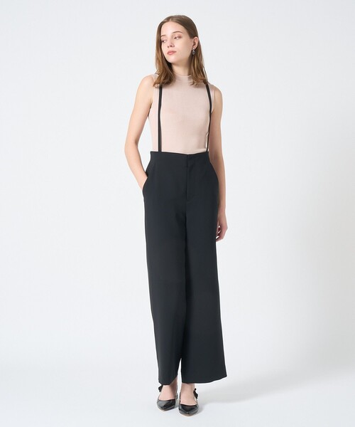 ANAYI（アナイ） ニット セーター アセテートポリエステルノースリーブ