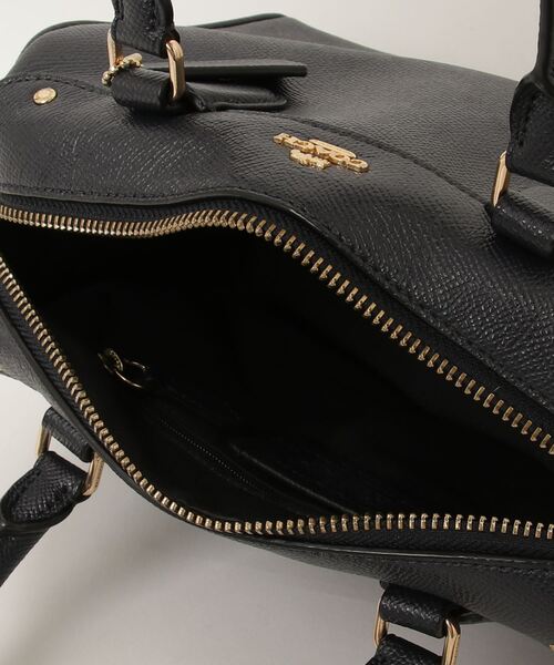 COACH 黒 レザー ショルダーバッグ 保存袋付き