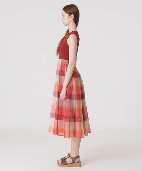 BLUE LABEL CRESTBRIDGE ワンピース 「美人百花コラボ」ニット