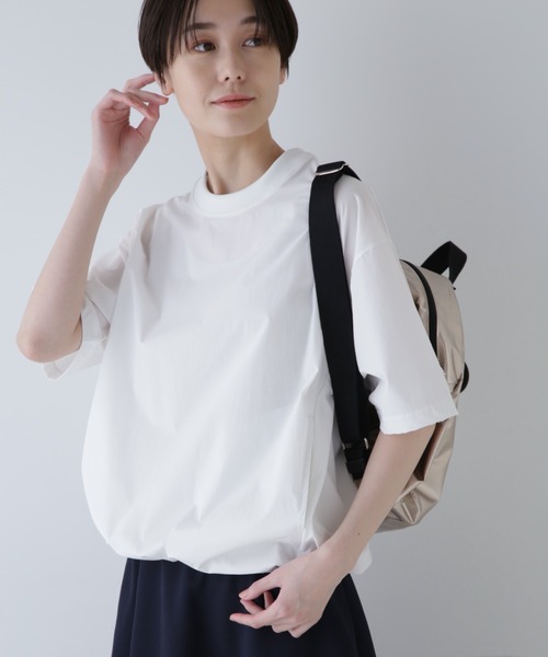 「KELTY」 半袖ブラウス MEDIUM ホワイト レディース