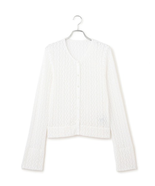 【値下げ】アダムエロペ★レースカーディガン★新品未使用 ADAM ET ROPE'｜レースニットカーディガン | Rakuten Fashion