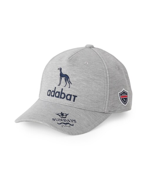 アダバット（adabat）/【新レーベル ADABAT NAVY】サルーキ ジャージキャップ adabat（アダバット） キャップ 帽子 「新レーベル ADABAT NAVY